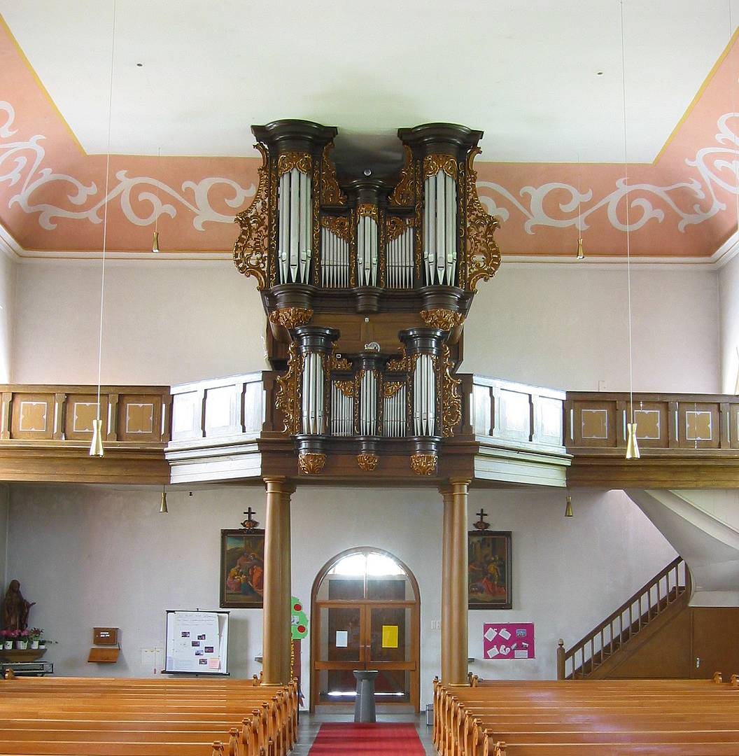 Nollet-Orgel in Üxheim - aus Liebfrauen