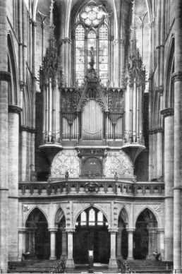 Weigle-Orgel in Liebfrauen (1892-93) - vor Zerstörung 1944