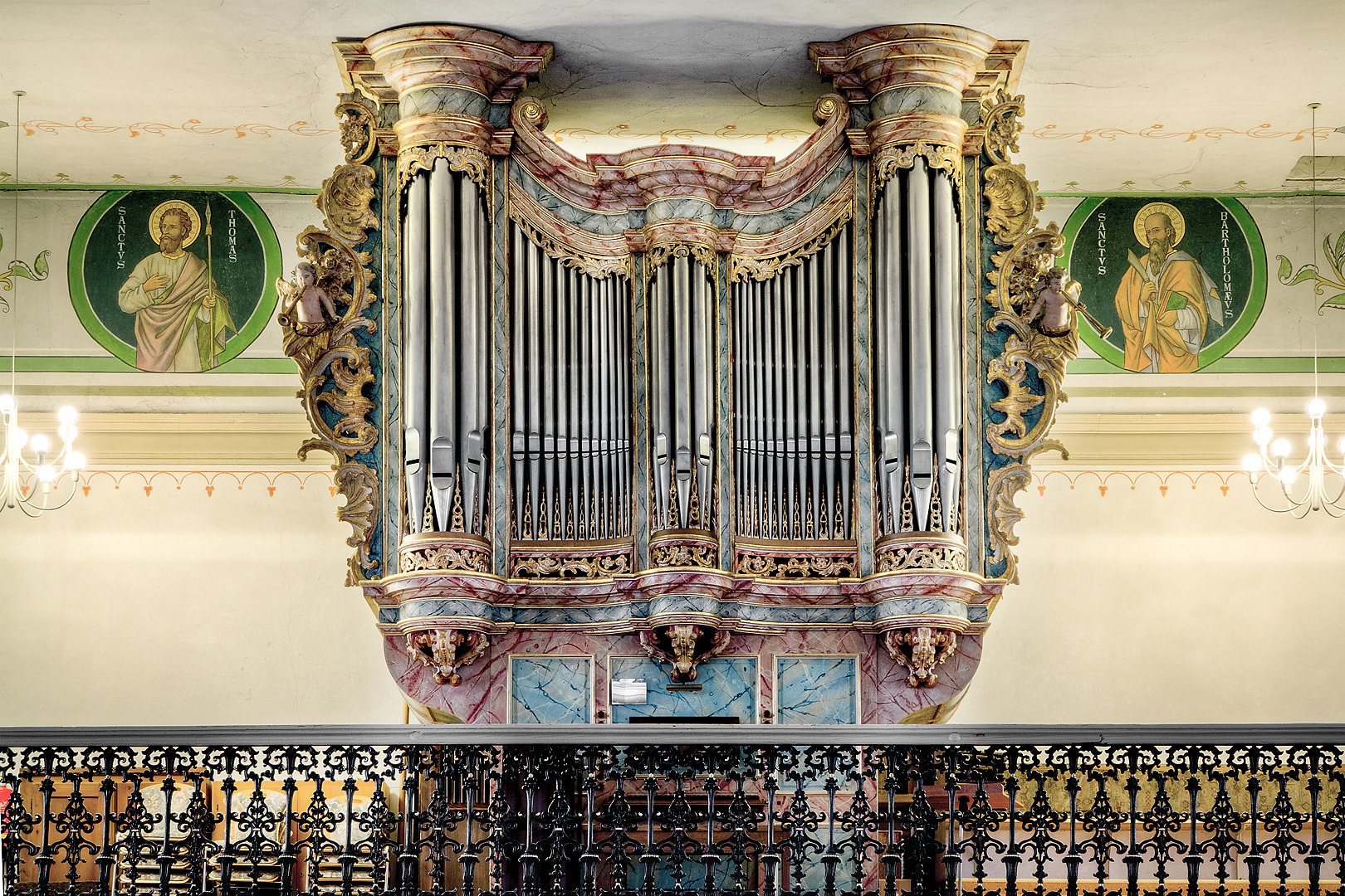 Nollet-Orgel in Irsch